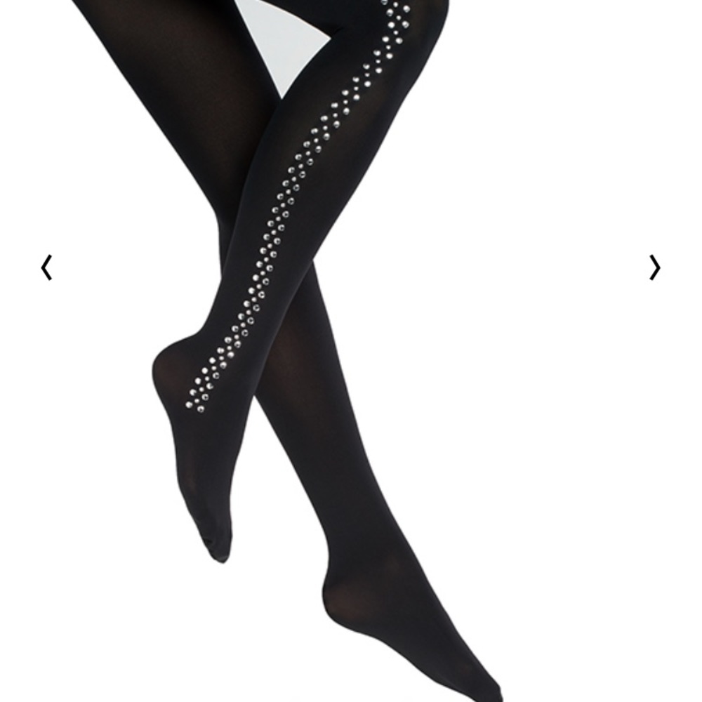Wolford Roxanne Stud Tights NEW